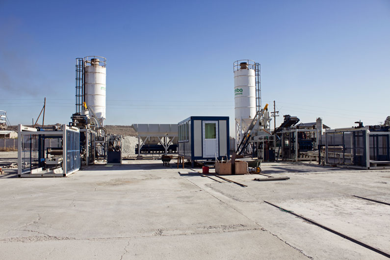 Brick manufacturing plant