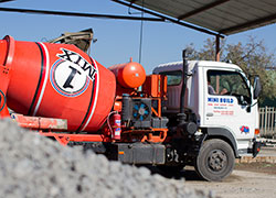 Mini Build Cement truck of to site